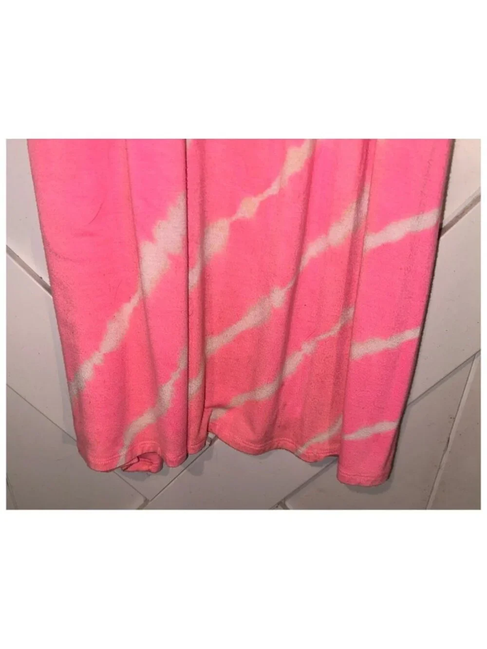 JUSTICE Girl's Hot Pink & Orange Long Dress Size 7
